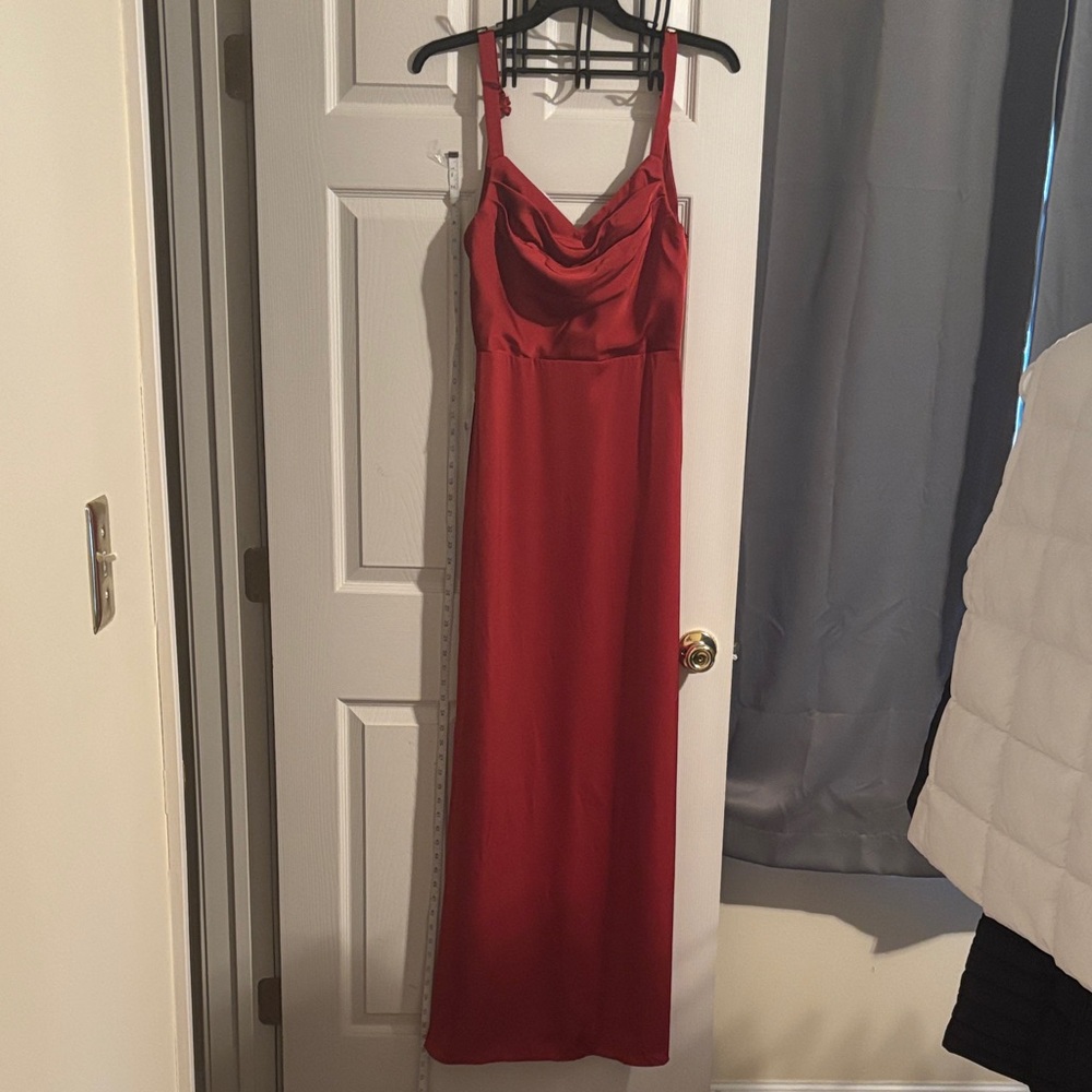 Azazie Barbie Rust Dress